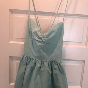 American apparel strap dress in mint